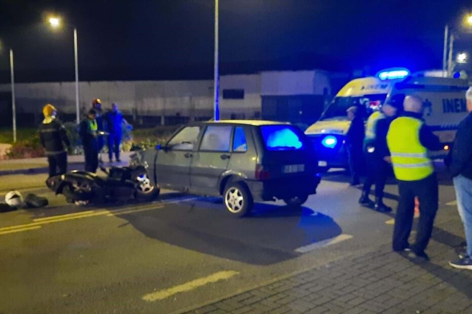 Acidente Feira, Colisão