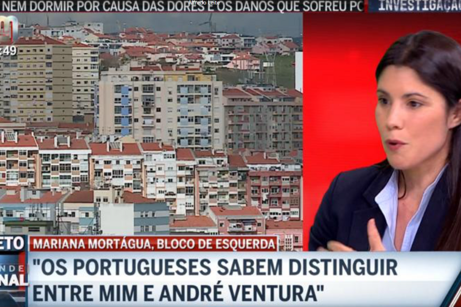 Líder: 1,2 milhões acompanham entrevista a Mariana Mortágua na CMTV