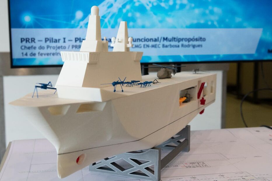 Marinha assina esta sexta-feira o contrato para a construção novo navio multifunções