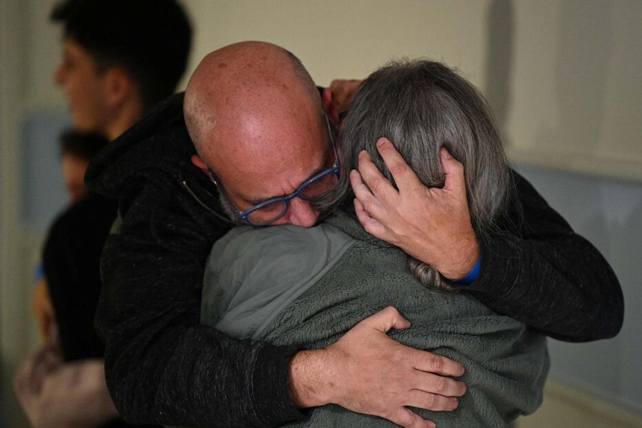 Refém libertada pelo Hamas 