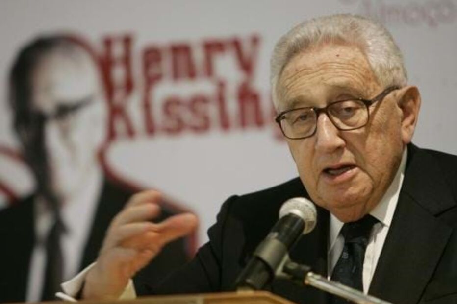 Henry Kissinger em Lisboa em 2006 