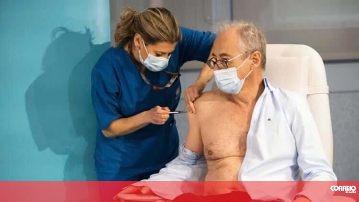 Primeiro português a tomar a vacina contra a covid-19 em Portugal apela à vacinação