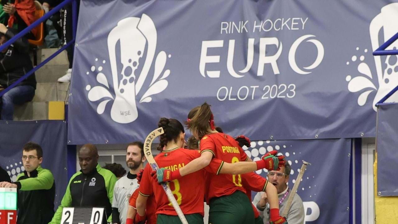 Portugal defronta Inglaterra nos 'quartos' do Europeu de hóquei em patins