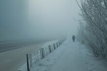 Vaga de frio atinge a Sibéria