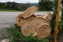 Aldeia de Parises celebra Natal pela primeira vez com sobrantes da natureza 