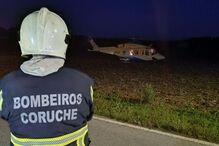 Colisão entre dois carros na EN 251 em Coruche