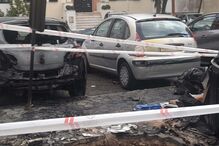 Incêndio com origem em ecoponto causa danos em viaturas