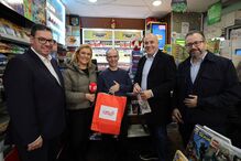 No quiosque Atrium da Estação com Paulo Tavares 