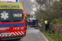 Colisão frontal provoca três feridos graves em Alpiarça