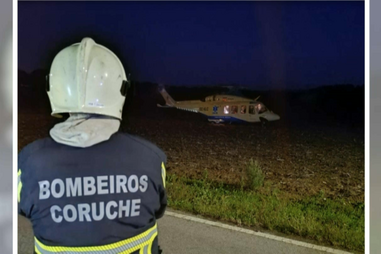 Colisão entre mota e ligeiro de mercadorias na EN 251 faz uma vítima mortal em Coruche