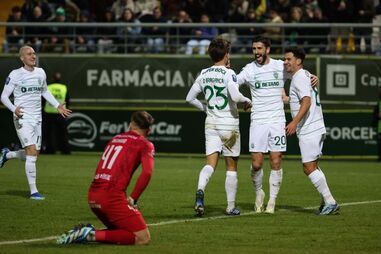 Sporting defronta Tondela num jogo para a Taça da Liga