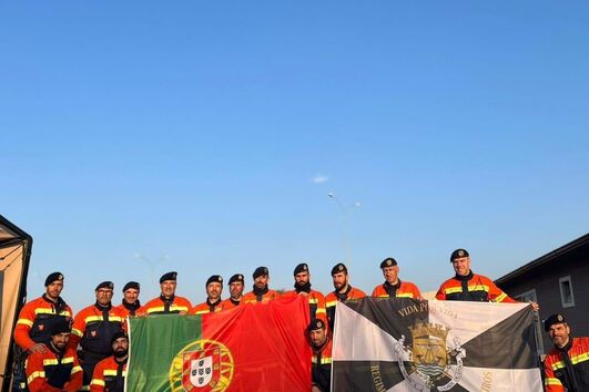 Equipa portuguesa em operações de resgate na Turquia