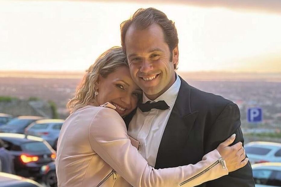 Luciana Abreu e o cavaleiro João Moura Caetano