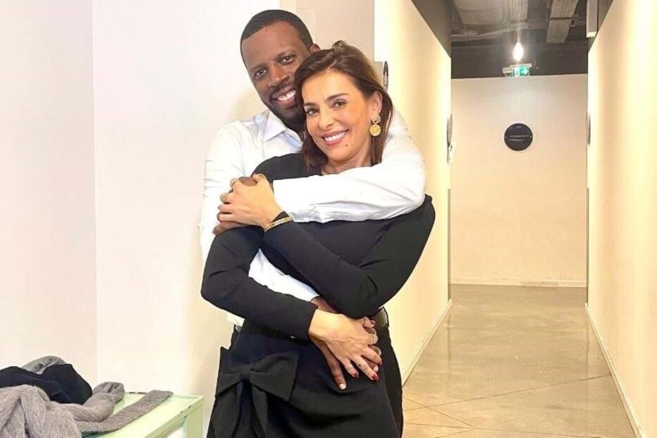 Dino d’Santiago e Catarina Furtado