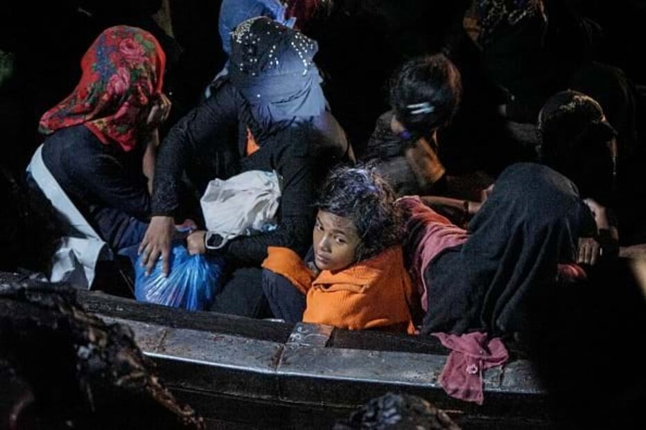 Migrantes rohingyas (Foto de arquivo)