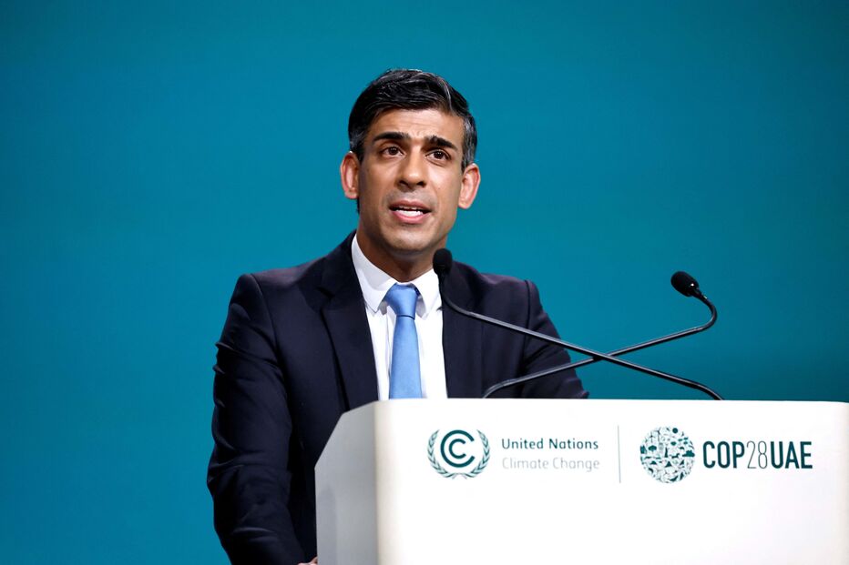 Rishi Sunak , primeiro-ministro britânico