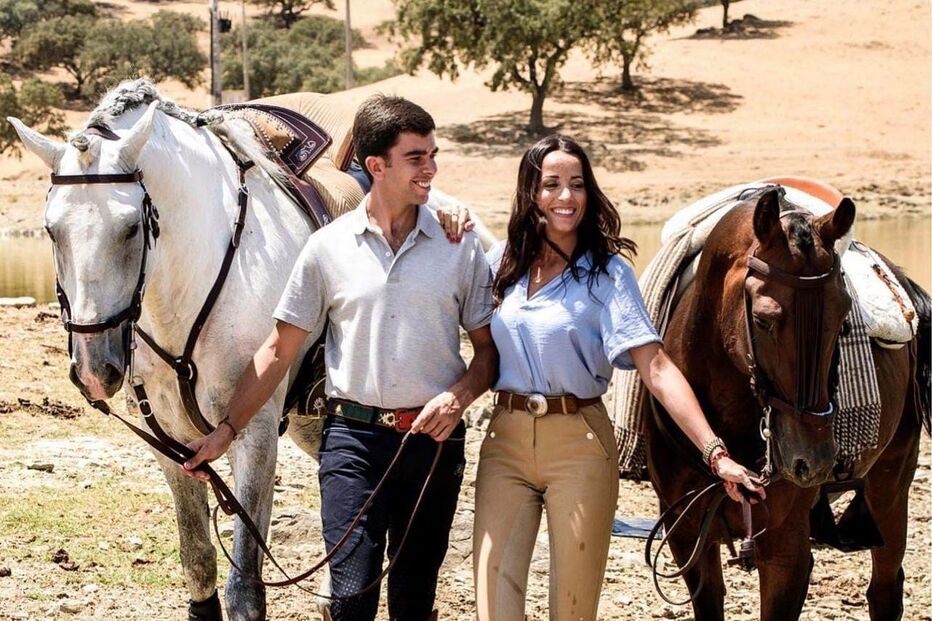 João Moura Jr. e Concha Rodríguez Díaz