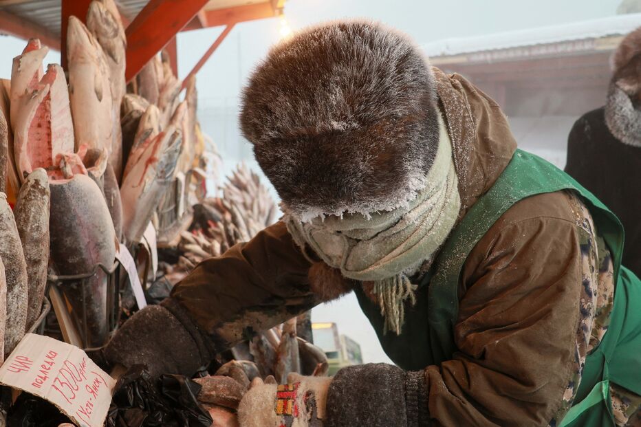 Vaga de frio atinge a Sibéria