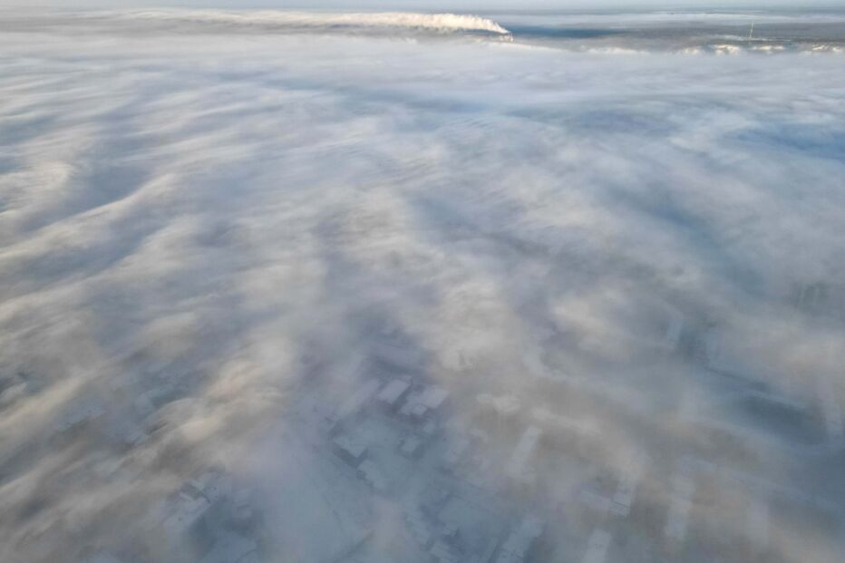 Vaga de frio atinge a Sibéria