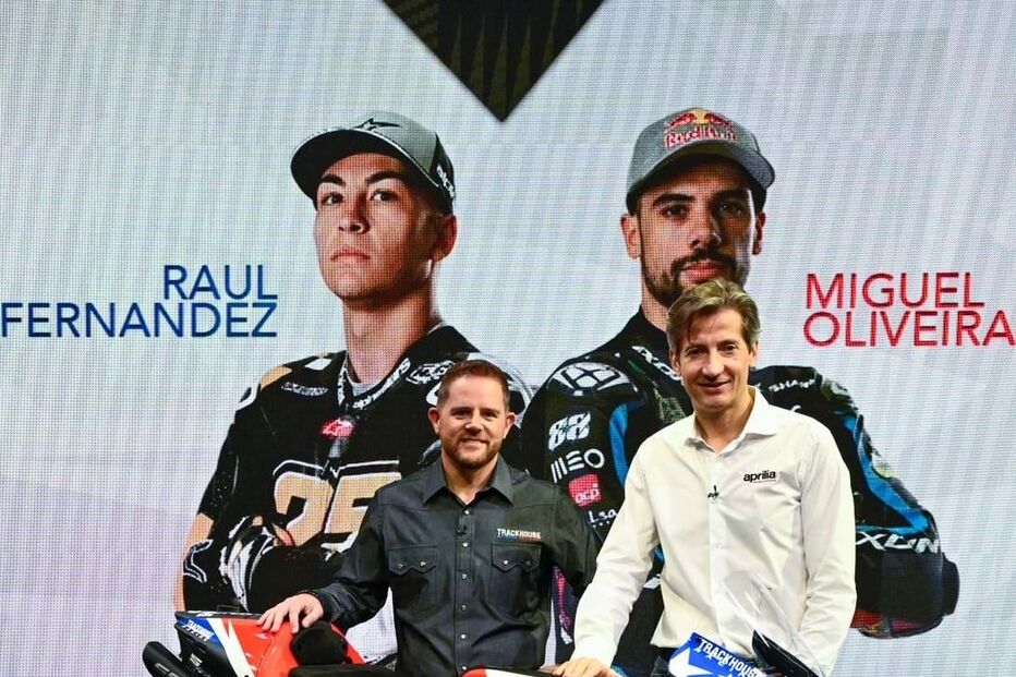 Apresentação da nova mota de Miguel Oliveira