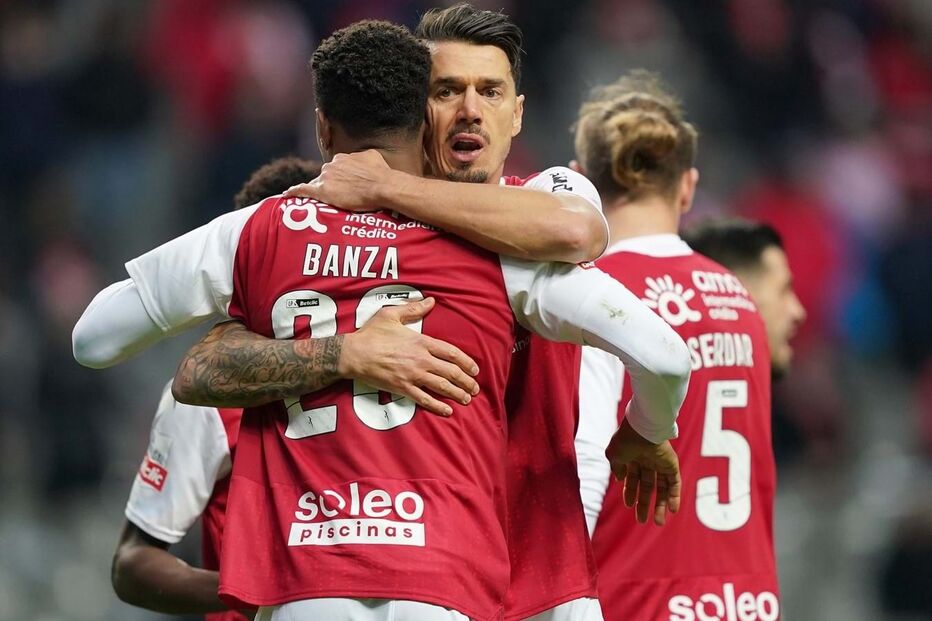 Jogadores do Sp. Braga estão 100% focados no jogo com o Nápoles