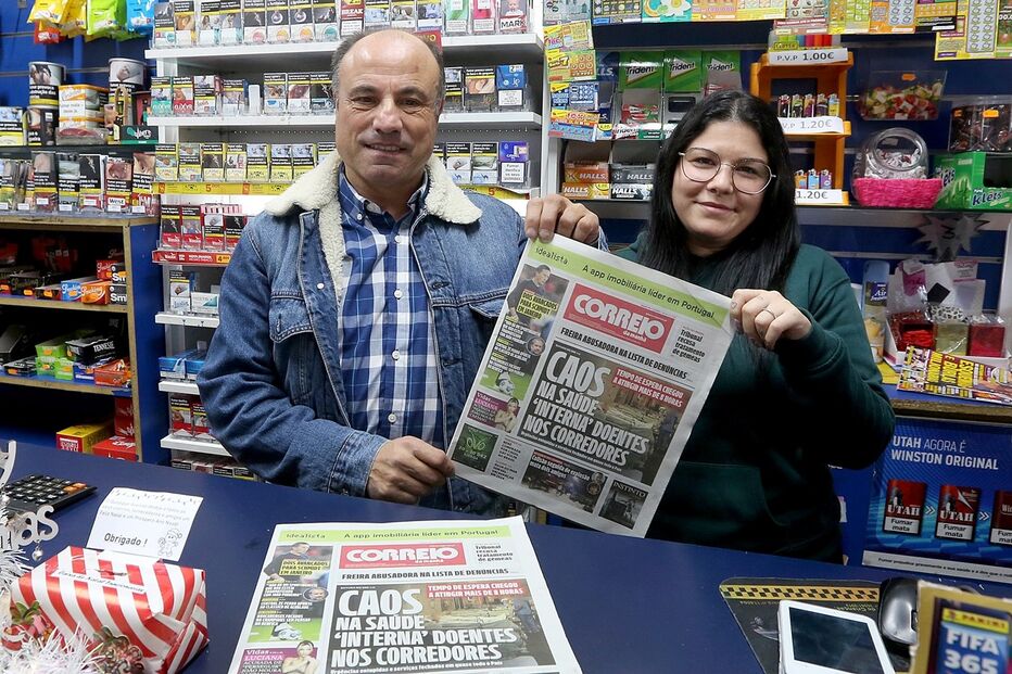 Duarte Cunha, proprietário do quiosque Avenida