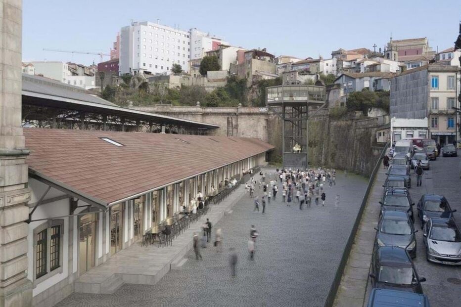 Projeto 'Time Out' com torre de 21 metros junto à estação de S. Bento, no Porto