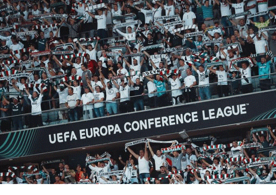 Adeptos do Legia Varsóvia 