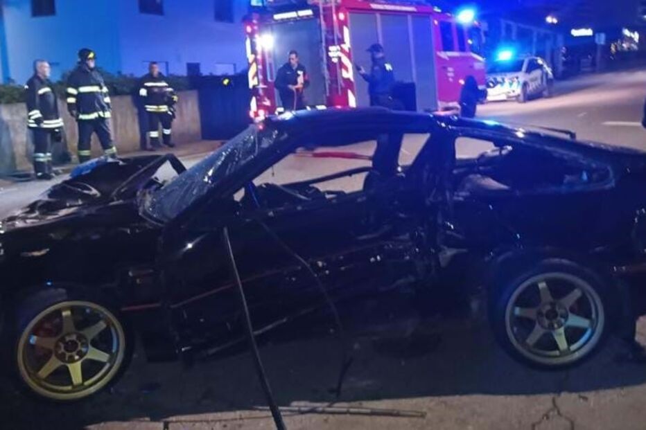 Homem ferido com gravidade em despiste de carro em Braga