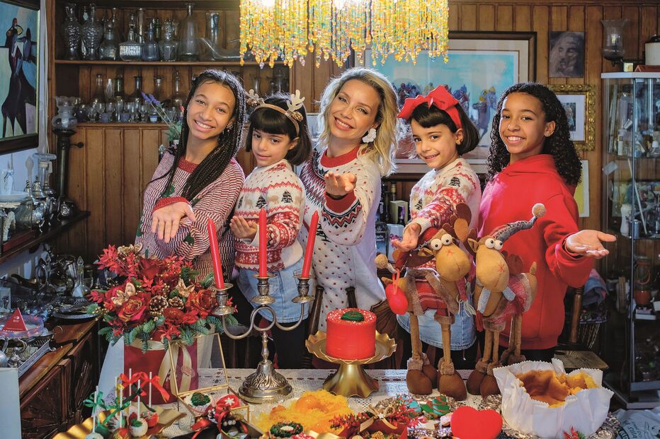 A mesa para a família foi da autoria da Padaria Requinte, de Santa Maria da Feira