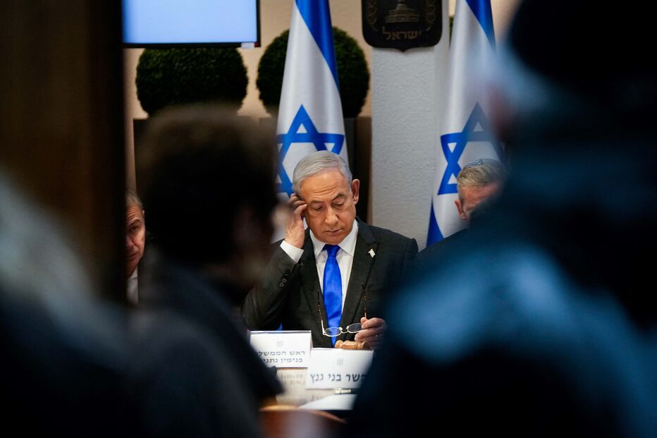 Benjamin Netanyahu , primeiro-ministro israelita
