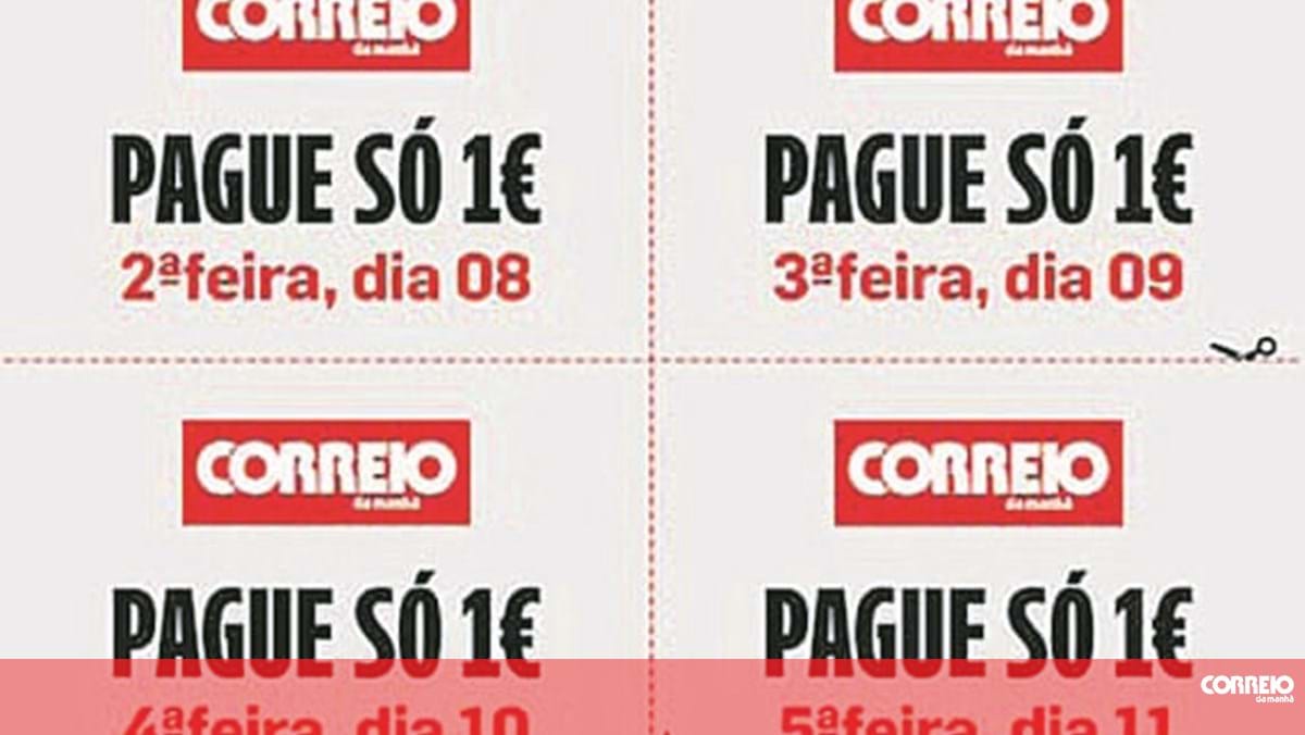 Recorte o cupão e compre o Correio da Manhã a um euro. Saiba como