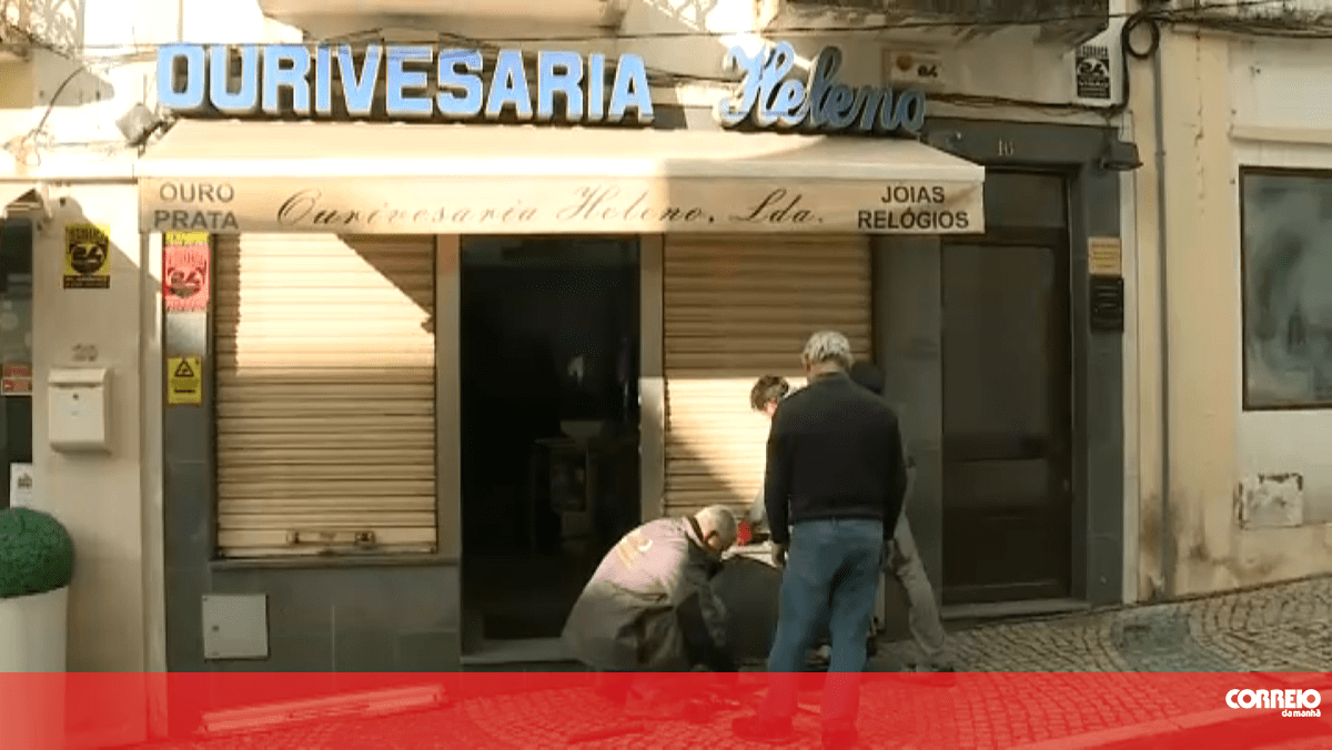 Assalto a ourivesaria terá rendido cerca de 230 mil euros em Abrantes