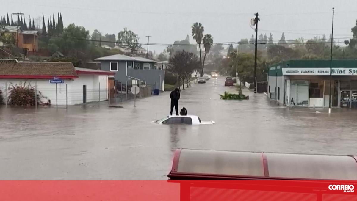 Cidade californiana de San Diego declara estado de emergência após chuva intensa e inundações