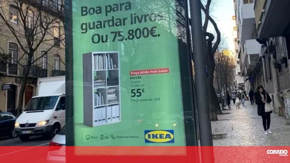 "Boa para guardar livros ou 75 800 euros?": Publicidade da IKEA faz referência a dinheiro escondido por Vítor Escária