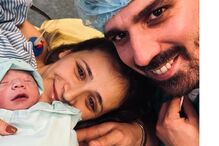 Martim nasceu à 1h55, com 2,395 kg, de cesariana 