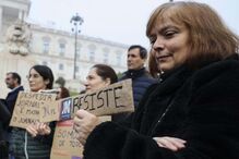 Trabalhadores da Global Média manifestam-se no Porto 