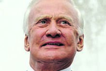 O piloto Buzz Aldrin