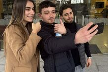 Rita Matias na Escola Secundária Felismina Alcântara, em Mangualde