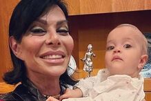 José Castelo Branco e a neta Constança 