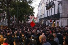 Milhares de polícias nas ruas de Lisboa exigem suplemento de risco