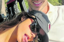 Francisca Cerqueira Gomes e Pierre Gasly