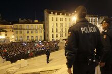 Protestos dos agentes