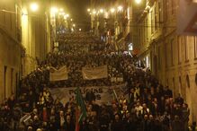 Protestos dos agentes