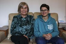 Zulmira e Lucas conheceram-se no âmbito doprojeto 