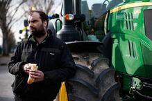 Protesto de agricultores em França