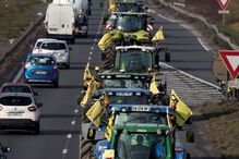 Protesto de agricultores em França