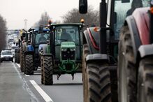 Protesto de agricultores em França