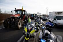 Protesto de agricultores em França