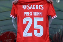 Gianluca Prestianni no Benfica